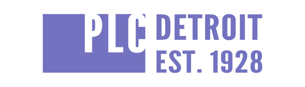 PLC Detroit Est 1928 Logo