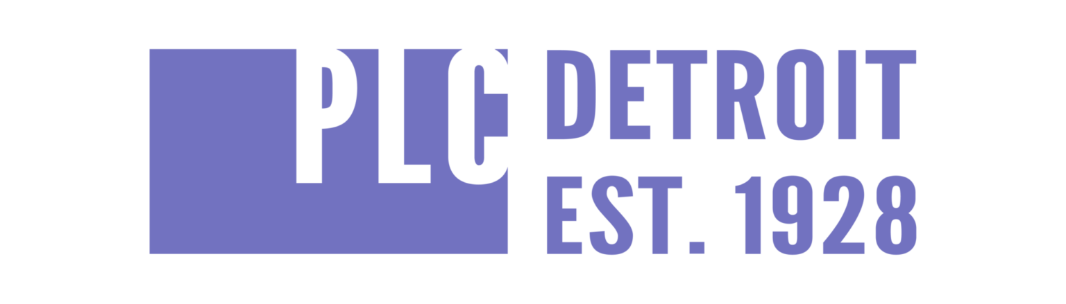 PLC Detroit Est 1928 Logo